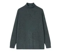 Kaschmirpullover mit Drapierung