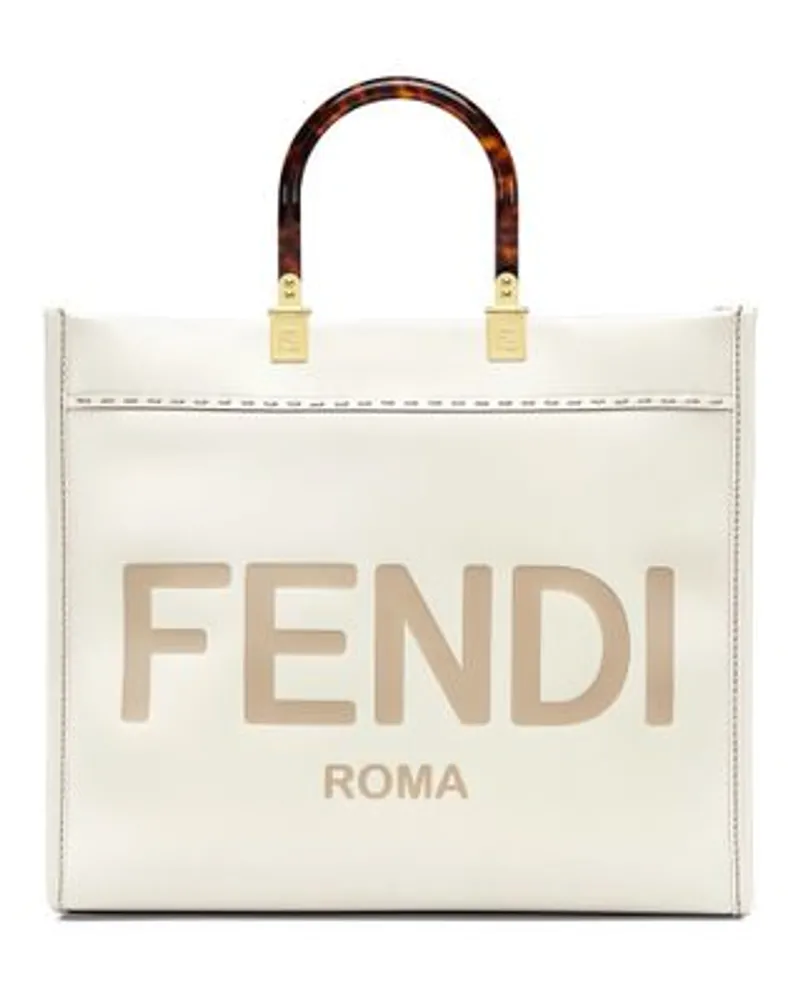 Fendi Fendi Sunshine Medium Tasche White