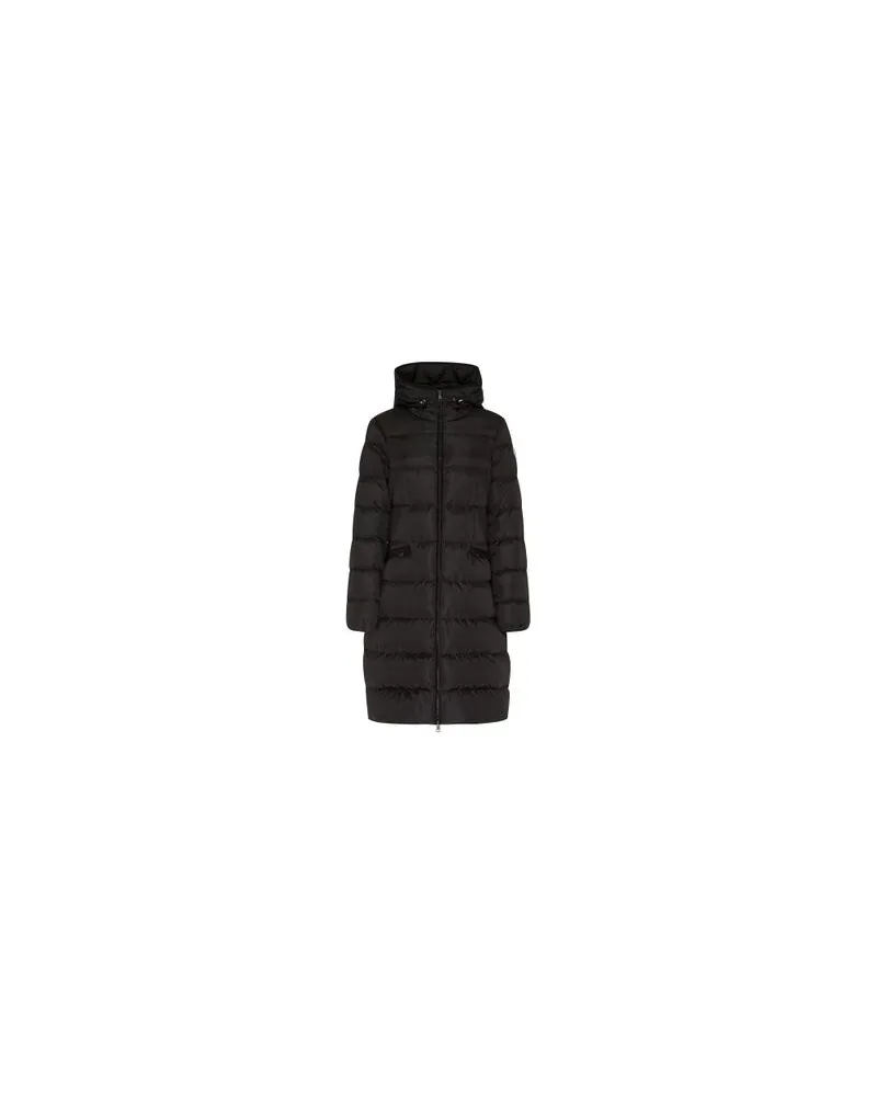Moncler Avocette long down jacket Black