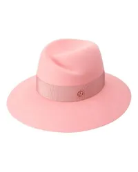 Maison Michel Fedora-Hut Virginie Pink