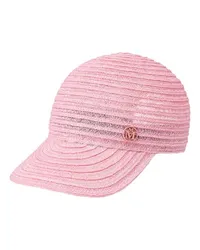 Maison Michel Baseballkappe Tiger Pink