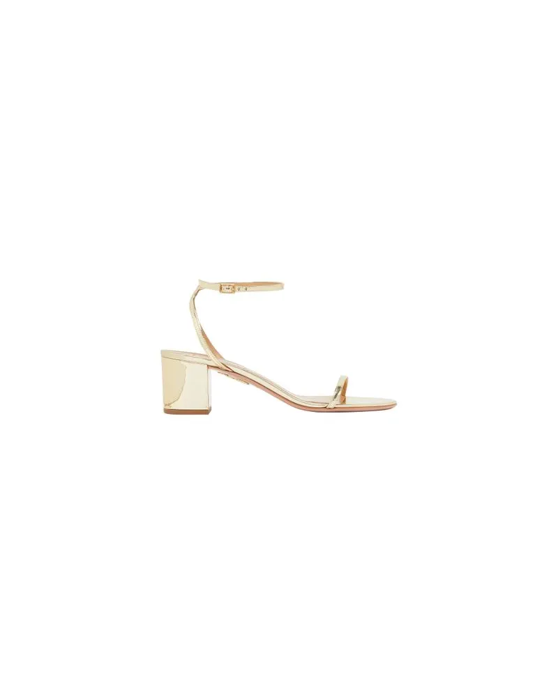 Aquazzura Olie Sandale 50 Gold