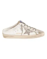 Golden Goose Superstar-Sabot Sneakers White