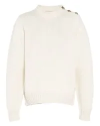 Barrie Pullover White