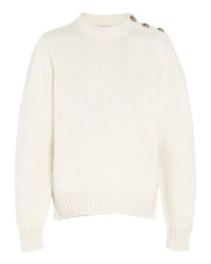 Barrie Pullover White