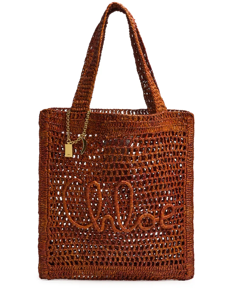 Chloé Gehäkelte Tote Bag Summer Banana 