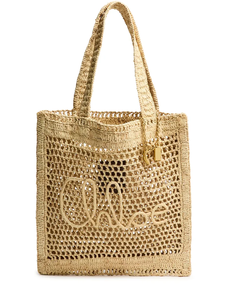 Chloé Gehäkelte Tote Bag Summer Banana 