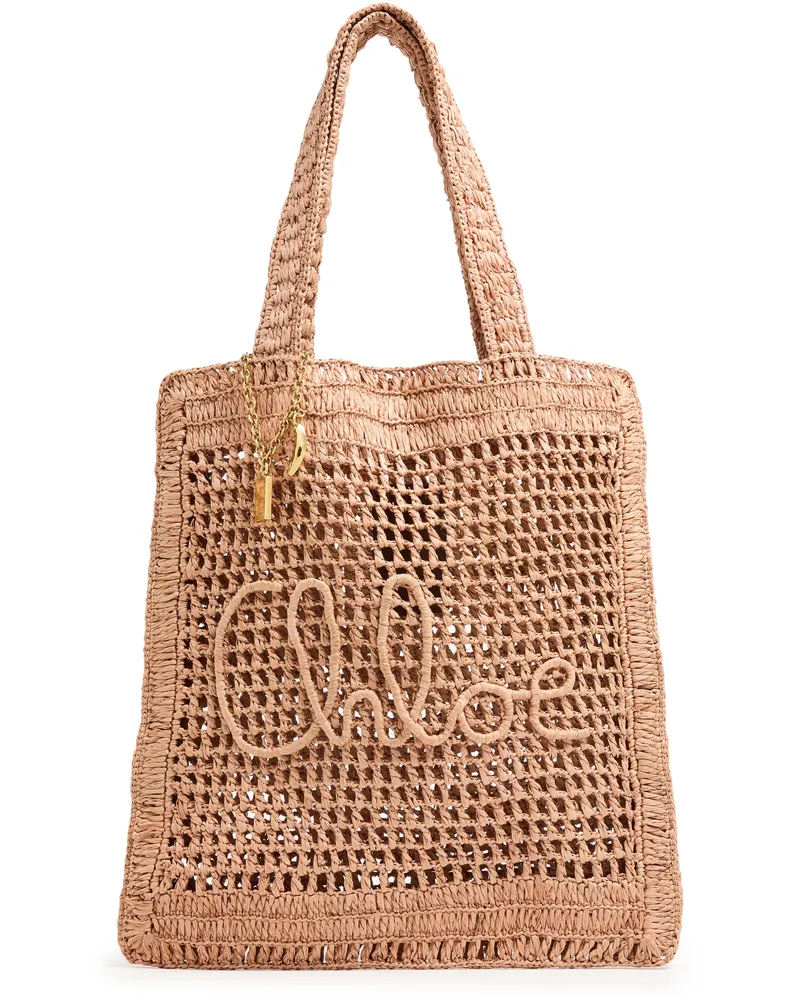 Chloé Gehäkelte Tote Bag Summer Banana 