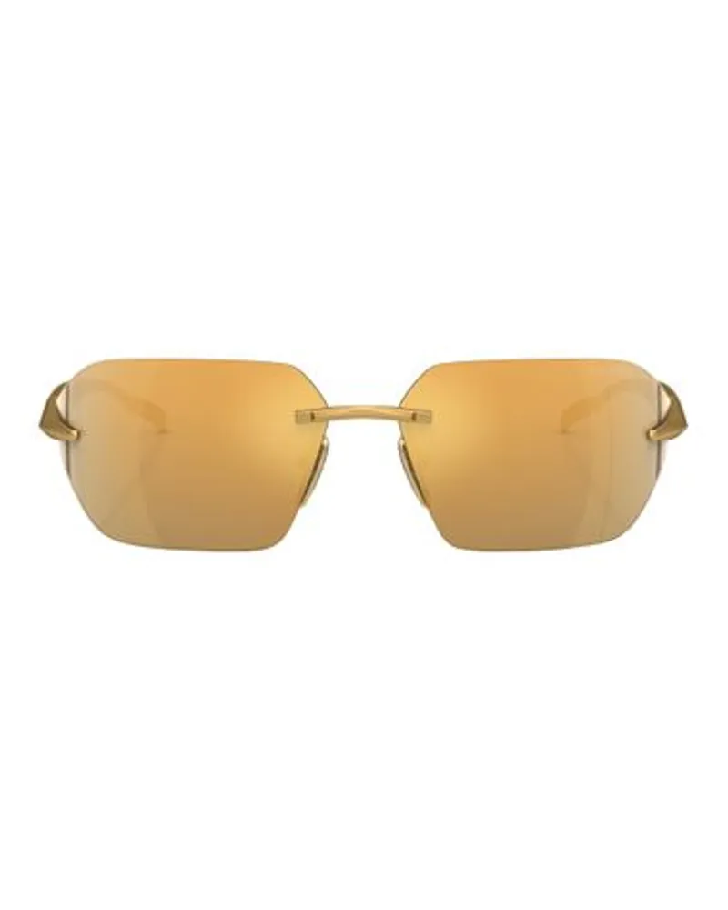 Prada Sonnenbrille Irregular Gold