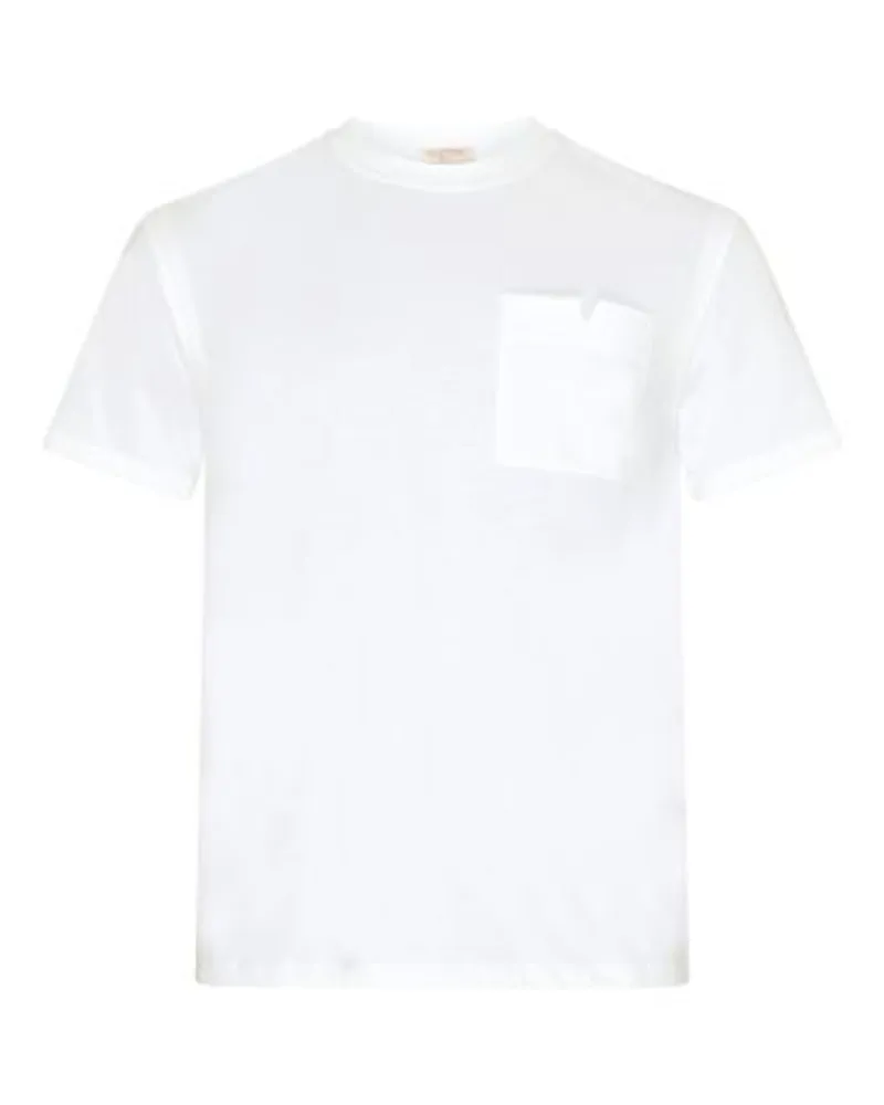 Valentino Garavani T-Shirt mit Printmotiv VLTN White