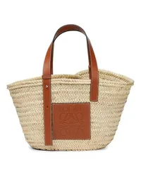 Loewe Medium Korbtasche Beige