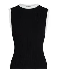 Karl Lagerfeld Gestricktes Tanktop Black