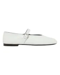 The Row Ballerinas Boheme Mary Jane Off-white