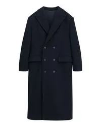 Filippa K Zweireihiger Mantel Black