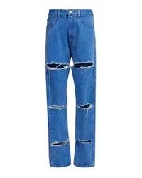 Marni Boyfriend-Jeans Blue