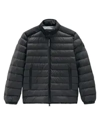 Woolrich Leichte Hybrid-Daunenjacke Black