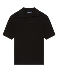 Frescobol Carioca Strick-Poloshirt nstich Rino Black