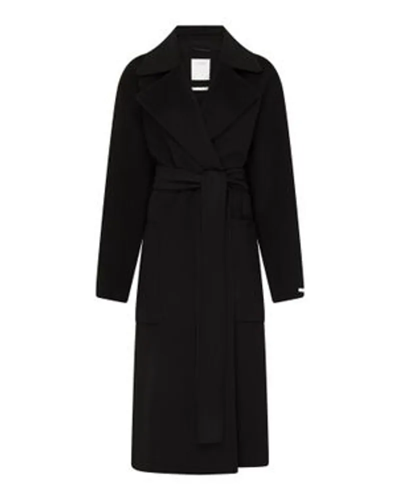 SPORTMAX Langer Mantel Veleno Black