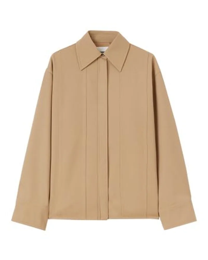 Jil Sander Hemd Brown