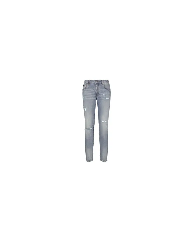 Dolce & Gabbana Slim-Jeans Blue