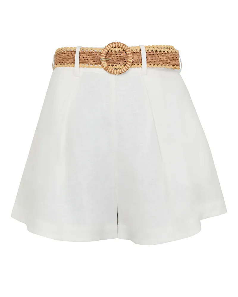 Zimmermann Tuck Shorts Rhiannon 