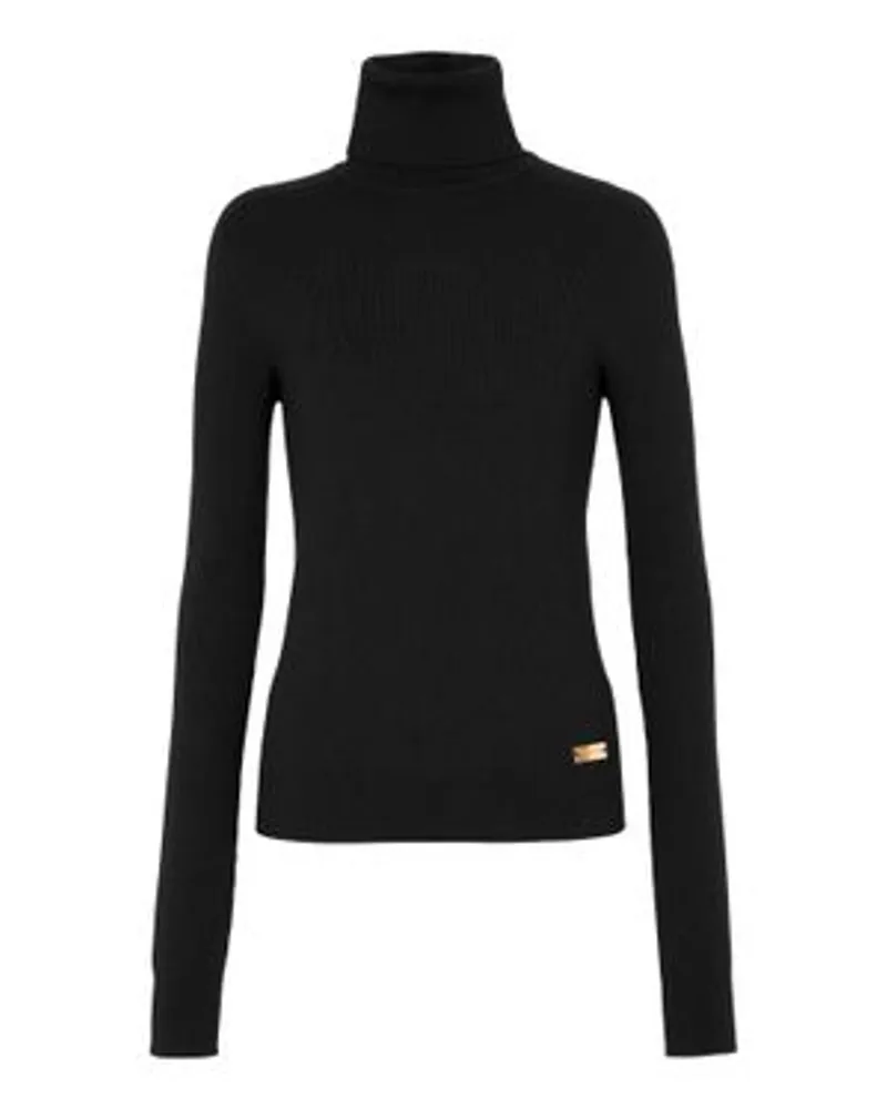 Balmain Rollkragenpullover Black