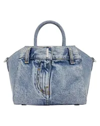 Givenchy Minitasche Antigona Lock Boyfriend Blue