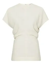 Totême Locker fallendes Top Off-white