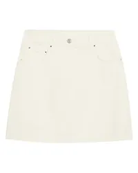 Claudie Pierlot Kurzer Jeansrock White