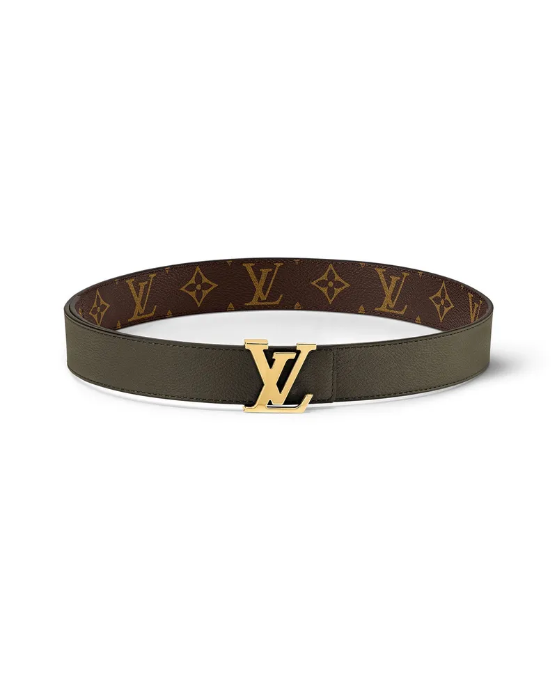 Louis Vuitton LV Initiales Wendegürtel 30 mm Brown