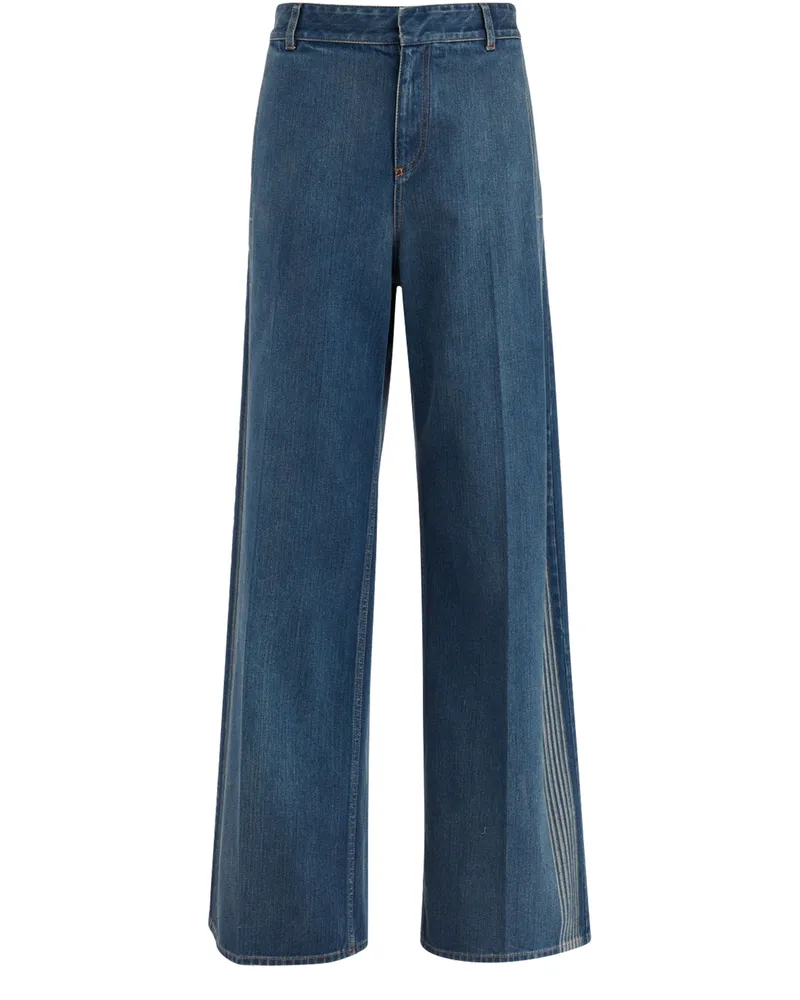 Dior Ausgestellte Jeans  Graphique Baumwolldenim 