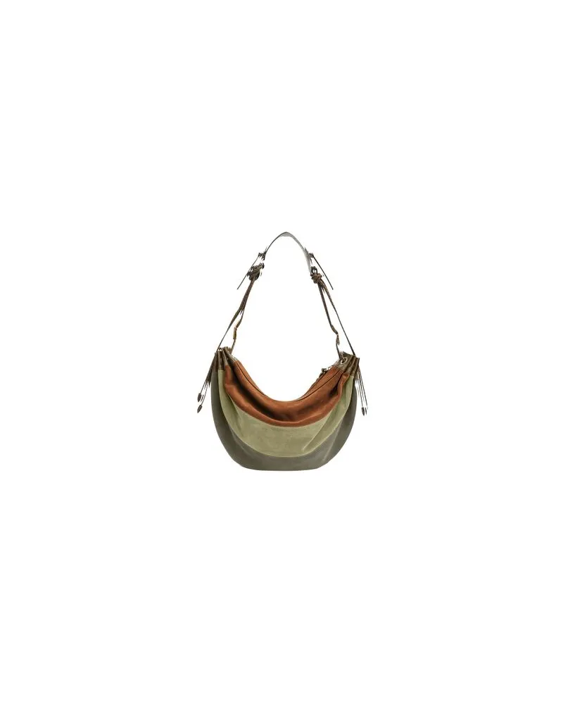 Isabel Marant Große Schultertasche Maia Multicolor