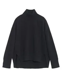 Barrie Ikonischer Oversized-Rollkragenpullover Black