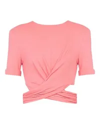 Balmain Kurzes Top Pink