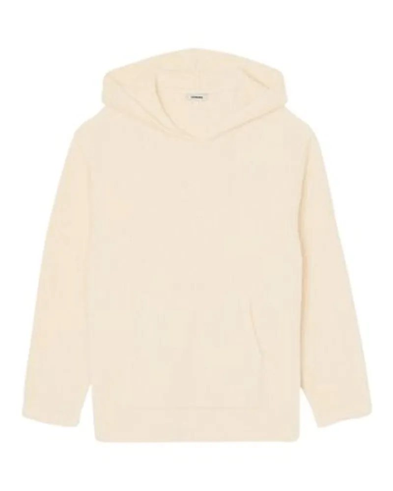 Sandro Fleece-Hoodie White