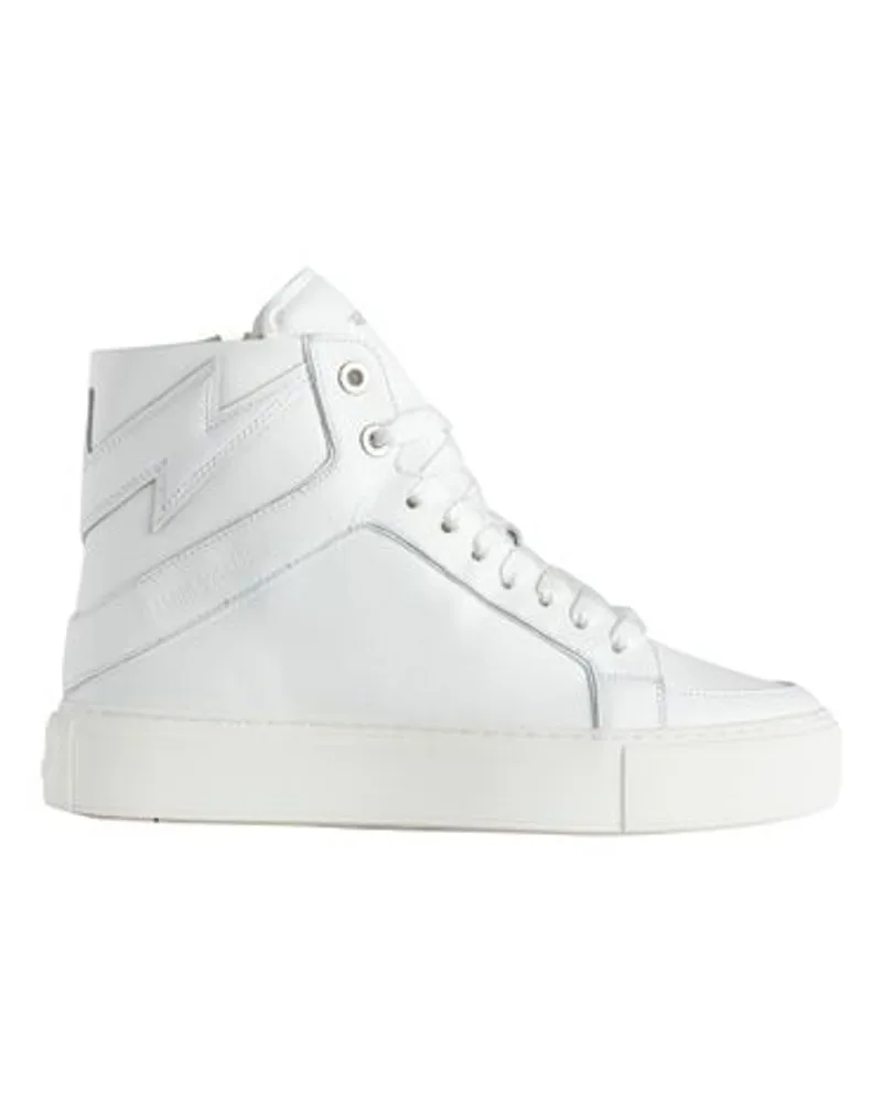 Zadig & Voltaire Sneakers ZV1747 High Flash White