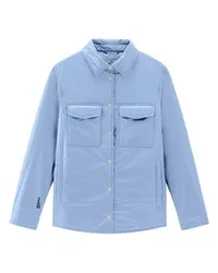 Woolrich Wattierte Hemdjacke Blue