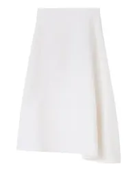 Jil Sander Asymmetrischer Rock White