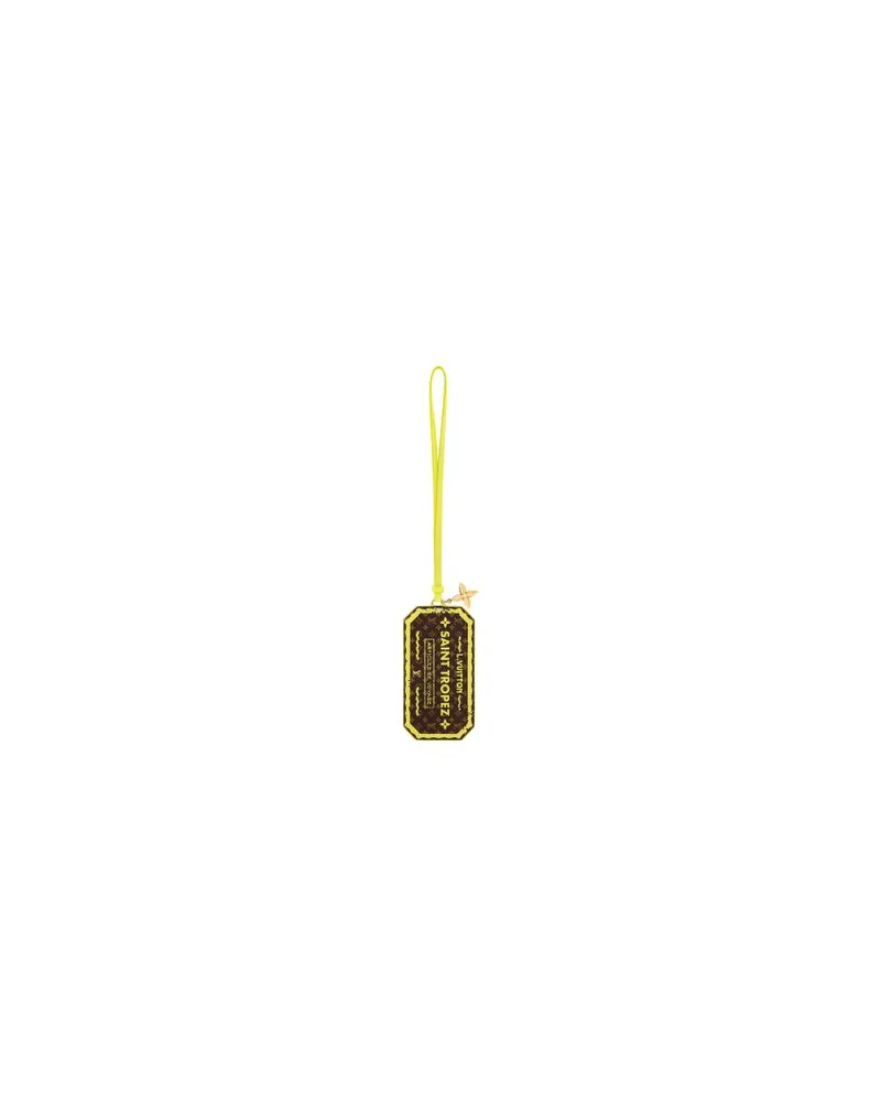 Louis Vuitton Saint Tropez Beach Pass Taschenschmuck Yellow