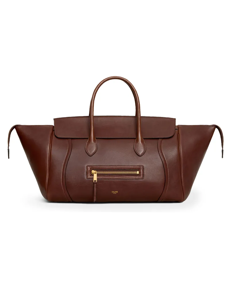 Celine Mittelgrosses new luggage aus weichem, glänzendem lammleder 