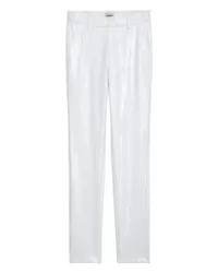 Zadig & Voltaire Hose mit Pailletten Prune White