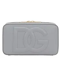 Dolce & Gabbana Kleine Kameratasche mit DG-Logo Grey