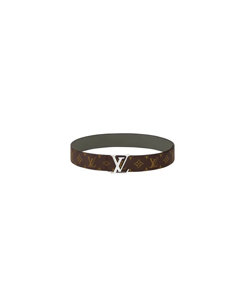 Louis Vuitton LV Initiales 40mm Reversible Belt Brown