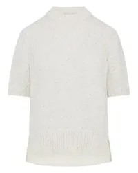 Moncler Kurzarm-T-Shirt Beige