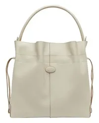 TOD'S Bucket Bag Medium White