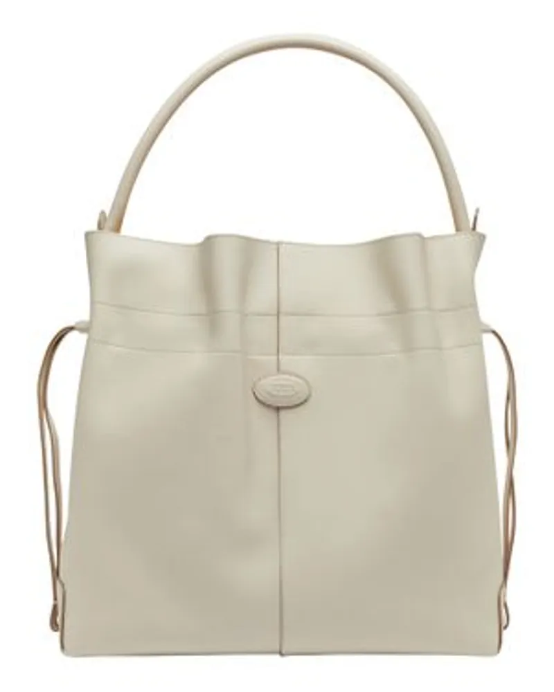 TOD'S Bucket Bag Medium White