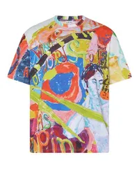 Loewe Baumwoll-T-Shirt Loose Fit Multicolor