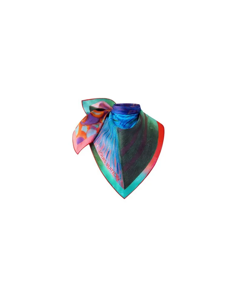 Louis Vuitton Iris Spring Carré 90 Multicolor