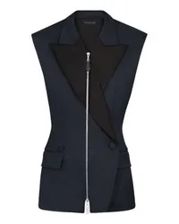 Louis Vuitton Ärmelloser Blazer Mit Reißverschluss Black