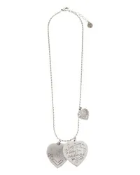 Gas Bijoux Halskette Love Silver